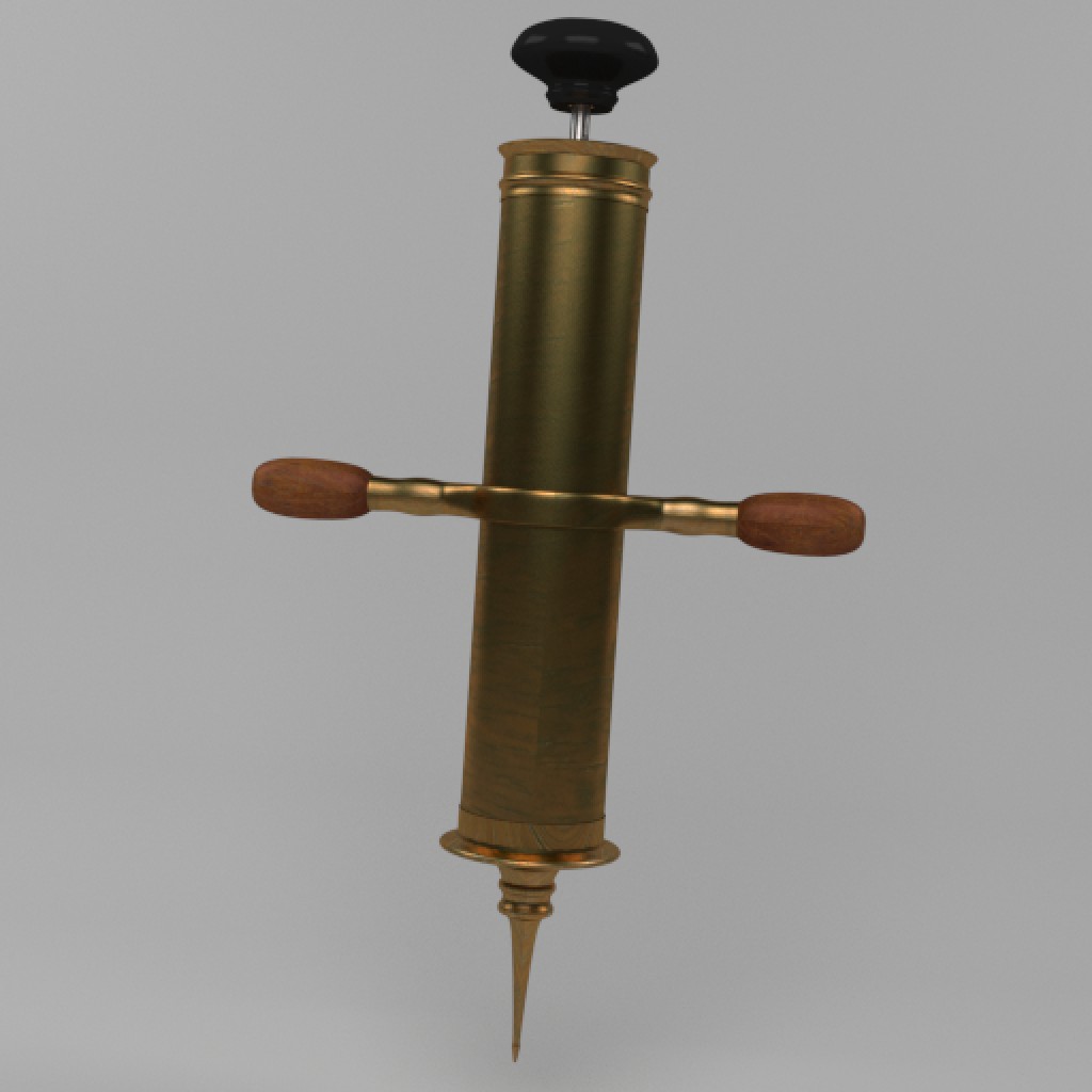 1860's style Syringe and Leech jar preview image 2